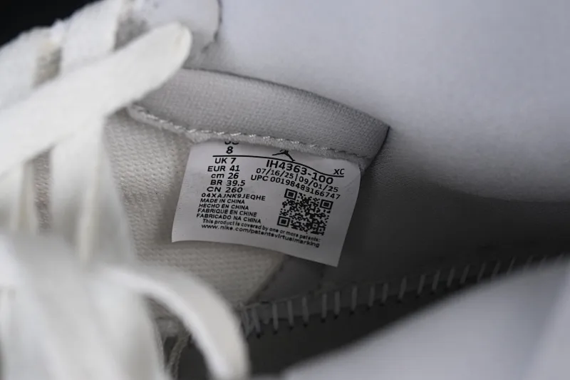 All categories Air Jordan Jordan series basketball shoes Air Jordan 1 High Air Jordan 1 High OG AJ1 Joe 1 ivory white high-top basketball shoes IH4363-100